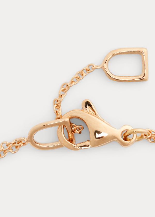 Ralph Lauren Rose Gold Bracelet Růžové Zlaté | 3U1p6UXb