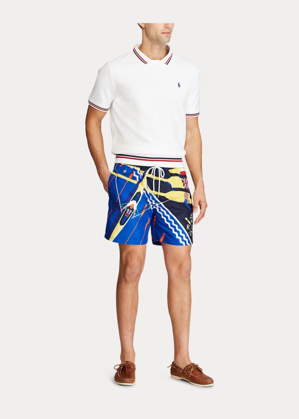 Ralph Lauren Rowing-Print Swim Trunk Viacfarebný | z5kPNXbK