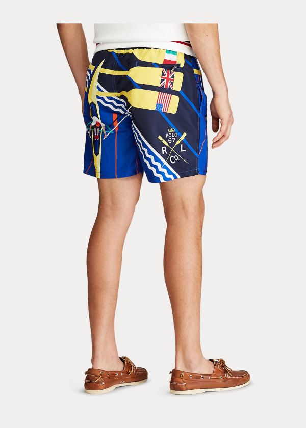 Ralph Lauren Rowing-Print Swim Trunk Viacfarebný | z5kPNXbK
