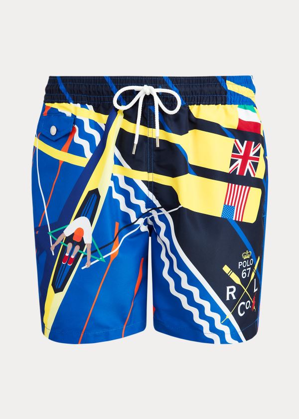 Ralph Lauren Rowing-Print Swim Trunk Viacfarebný | z5kPNXbK