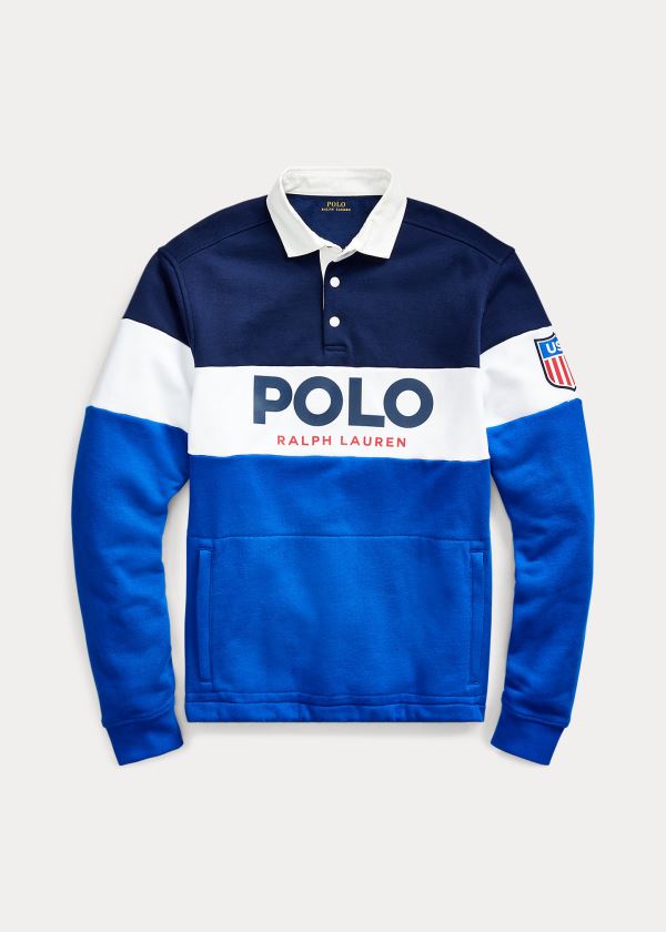 Ralph Lauren Rugby Sweatshirt Tmavě Blankyt Viacfarebný | SDjwWovs