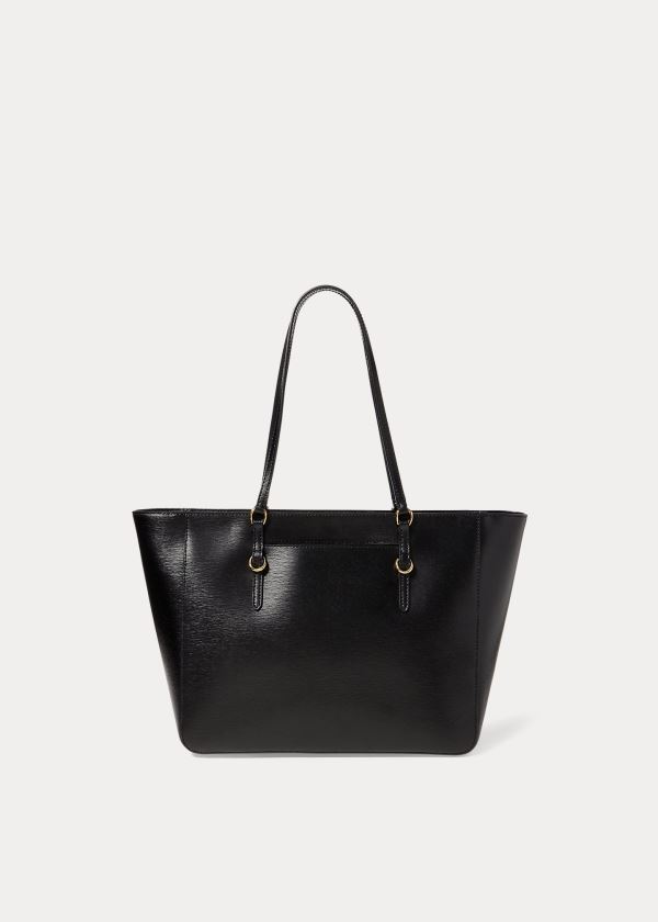 Ralph Lauren Saffiano Læder Shopper Černé | 3JSfltFE
