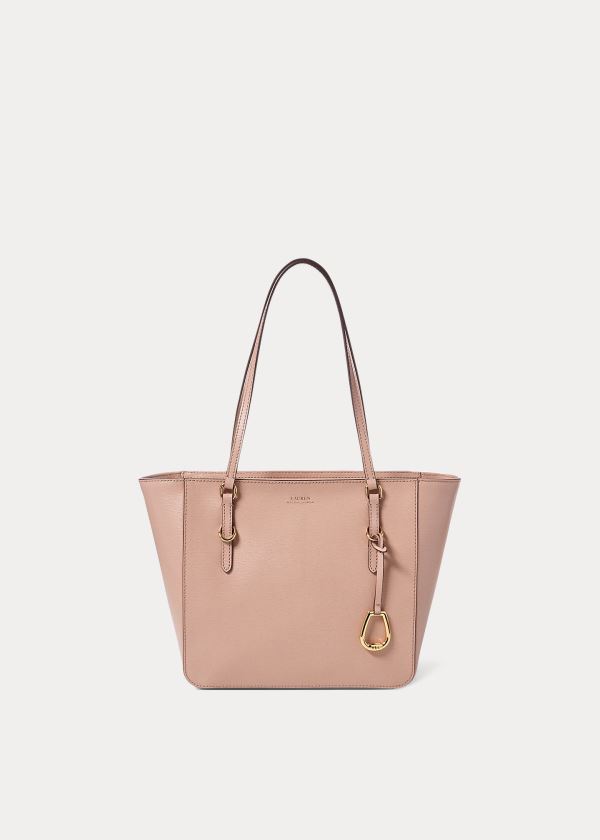 Ralph Lauren Saffiano Medium Shopper Růžové | beXyz7Kx