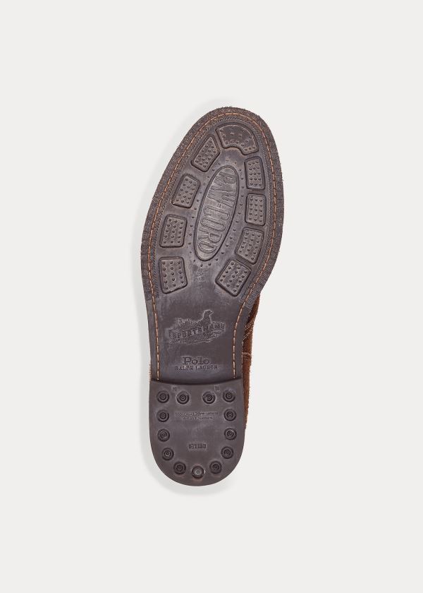 Ralph Lauren Semišové Army Boot Čokolády Hnědé | iBtD7Rm4