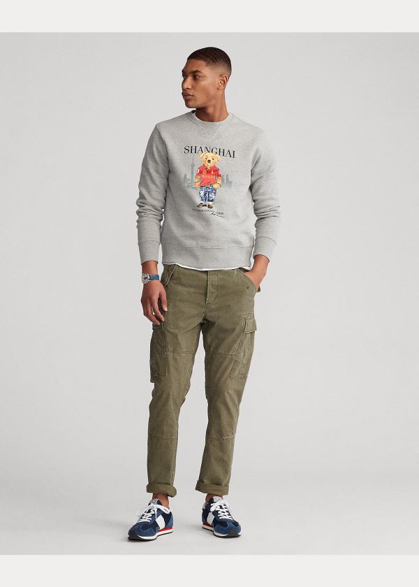 Ralph Lauren Shanghai Bear Sweatshirt Šedé | atBAGlZB