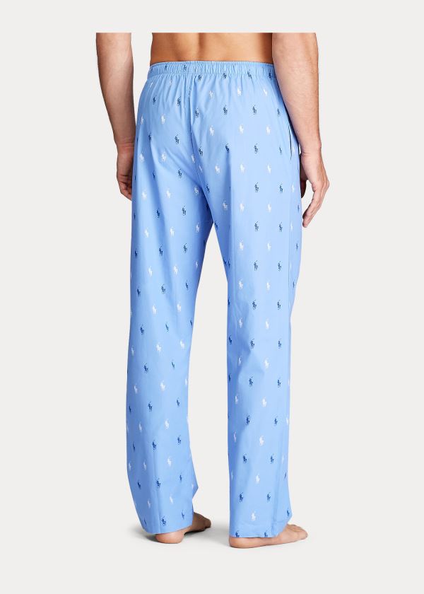 Ralph Lauren Signature Pony Pajama Pant Blankyt Bílé | V0y5S7G9