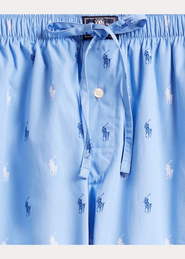 Ralph Lauren Signature Pony Pajama Pant Blankyt Bílé | V0y5S7G9