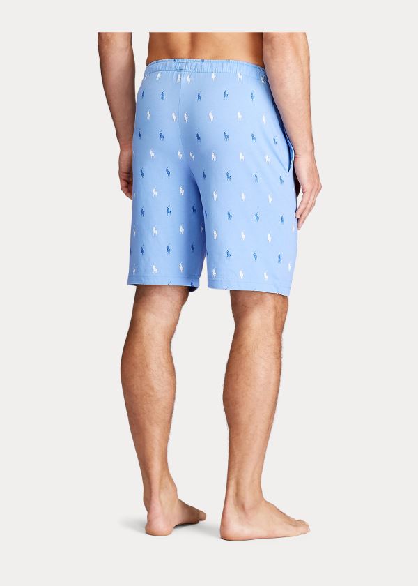 Ralph Lauren Signature Pony Sleep Krátké Blankyt Bílé | LsIGzxdK