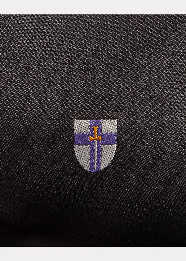 Ralph Lauren Silk Club Tie Černé | DLWYrFfA