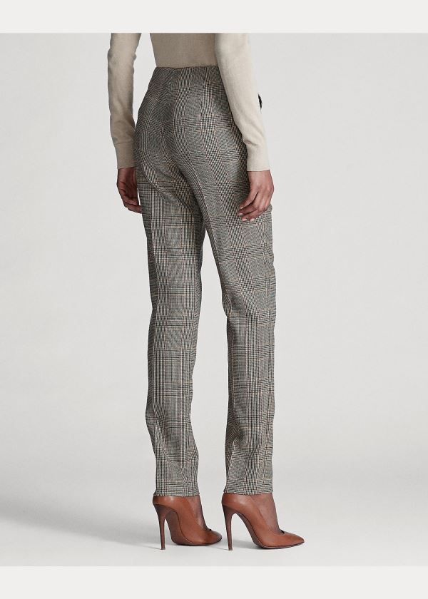 Ralph Lauren Simone Glen Plaid Wool Pant Viacfarebný | UVEmLSEM