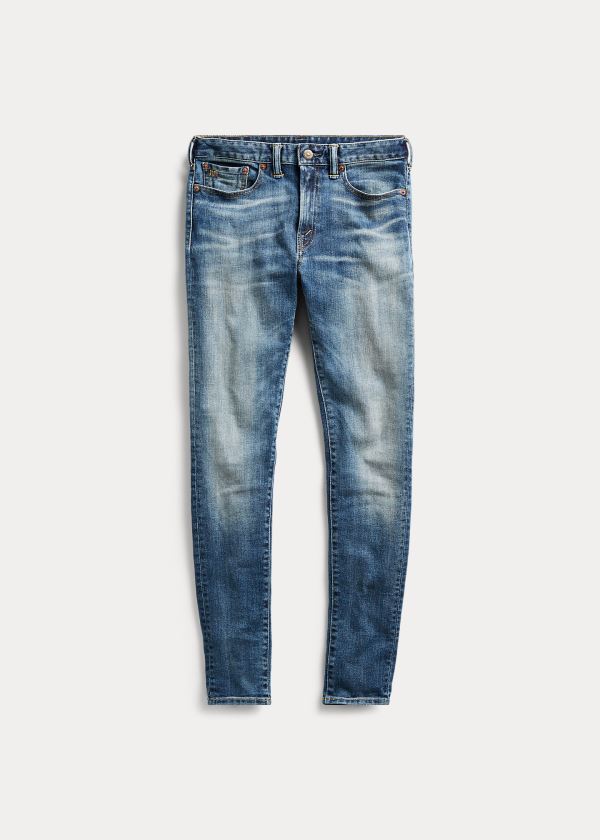 Ralph Lauren Skinny Stretch Jean Blankyt Blankyt Světle Modré | 1Isx2n2P
