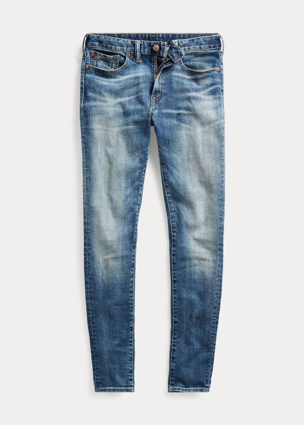 Ralph Lauren Skinny Stretch Jean Blankyt Blankyt Světle Modré | 1Isx2n2P
