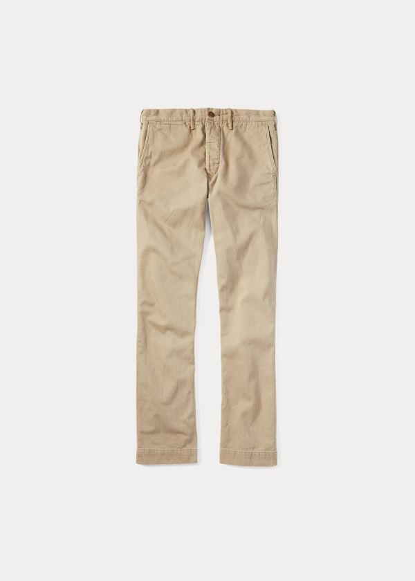 Ralph Lauren Slim Fit Bavlněné Chino Béžový | vOxPjd2g