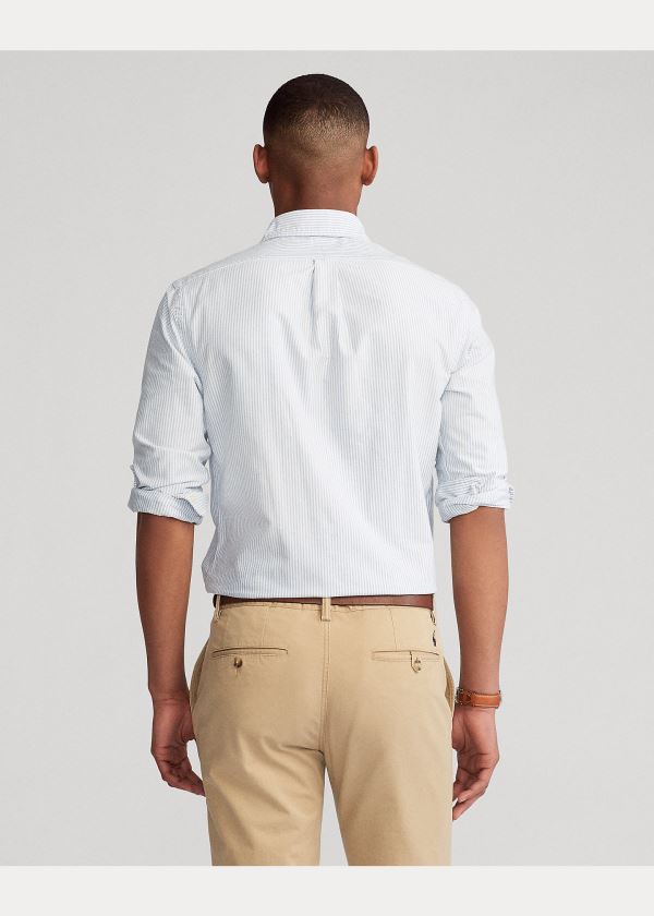 Ralph Lauren Slim Fit Oxford Shirt Blankyt Bílé | LxbEZaAX