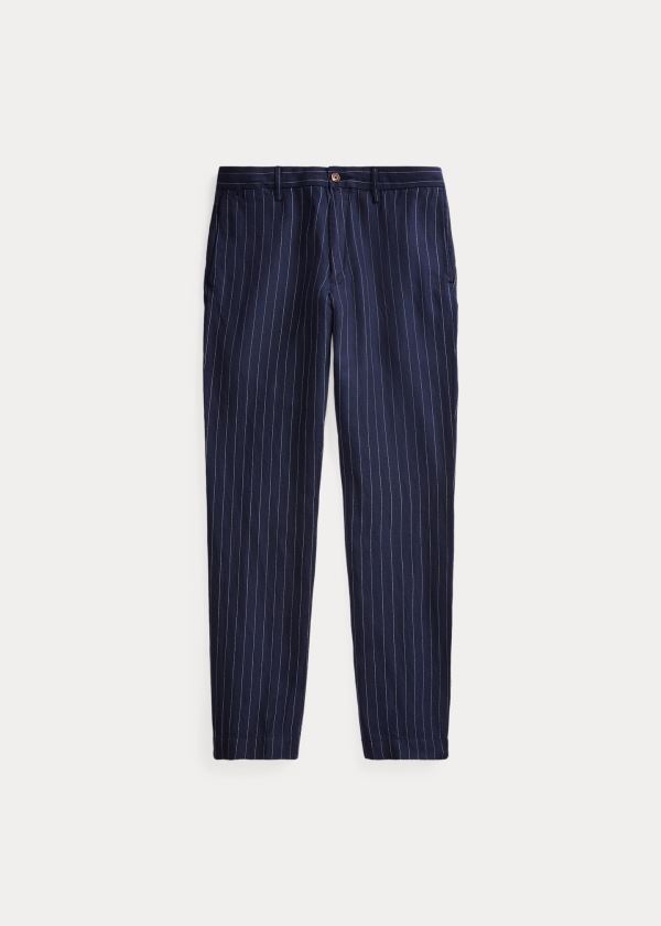 Ralph Lauren Slim Fit Pinstripe Pant Černé | kBUTqoCV