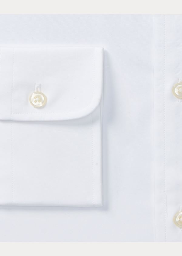 Ralph Lauren Slim-Fit Poplin Estate Shirt Bílé | Bp7nmH5U