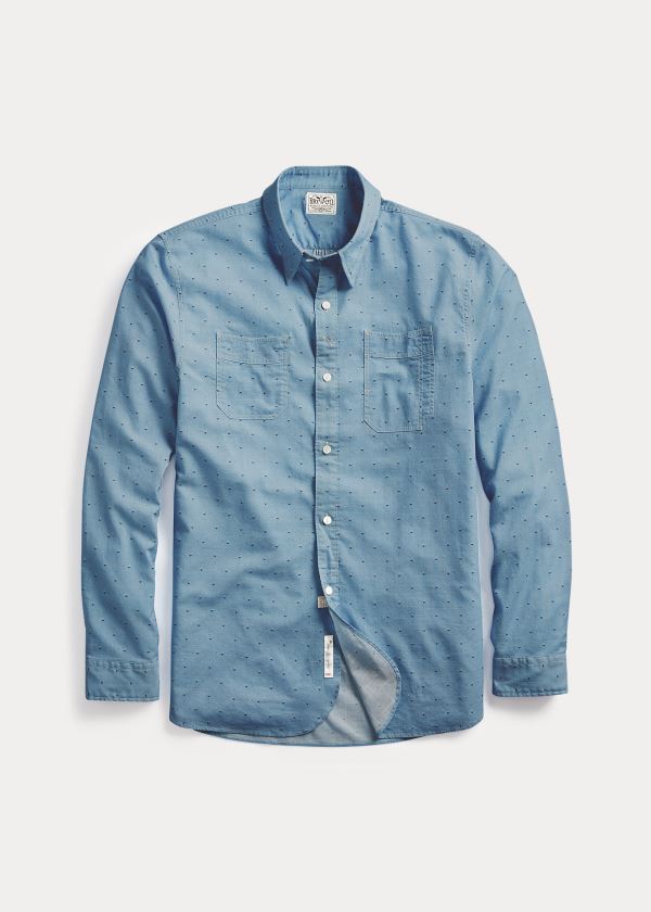 Ralph Lauren Slim Fit Print Shirt Blankyt | 7oqcJfGP