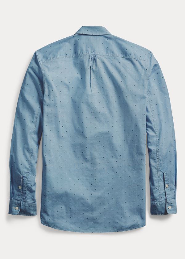 Ralph Lauren Slim Fit Print Shirt Blankyt | 7oqcJfGP