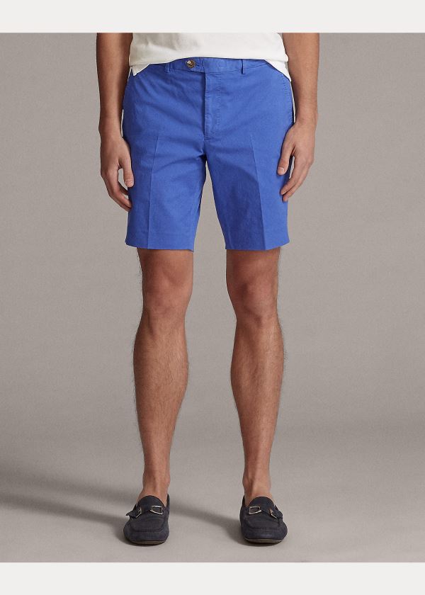 Ralph Lauren Slim Fit Stretch Chino Krátké Blankyt | w6gbGBgA