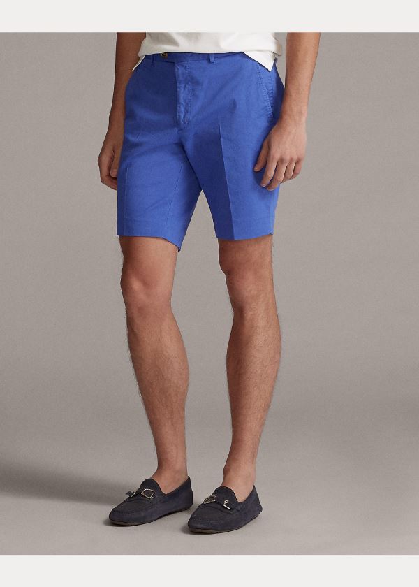 Ralph Lauren Slim Fit Stretch Chino Krátké Blankyt | w6gbGBgA