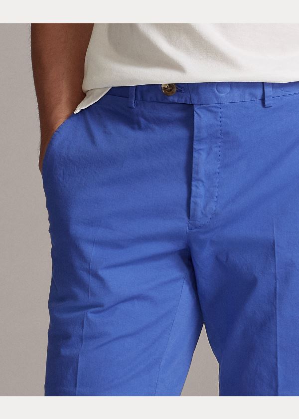 Ralph Lauren Slim Fit Stretch Chino Krátké Blankyt | w6gbGBgA