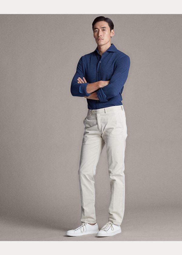 Ralph Lauren Slim Fit Stretch Chino Pant Hnědožlutý | N95DAP6o