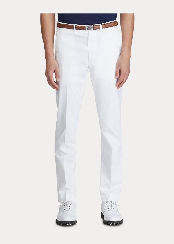 Ralph Lauren Slim Fit Stretch Chino Pant Bílé | krOKlrgs