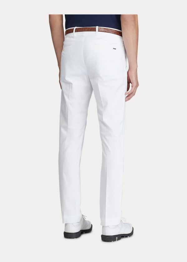 Ralph Lauren Slim Fit Stretch Chino Pant Bílé | krOKlrgs