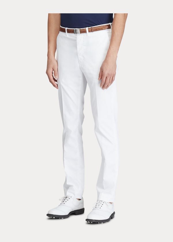 Ralph Lauren Slim Fit Stretch Chino Pant Bílé | krOKlrgs