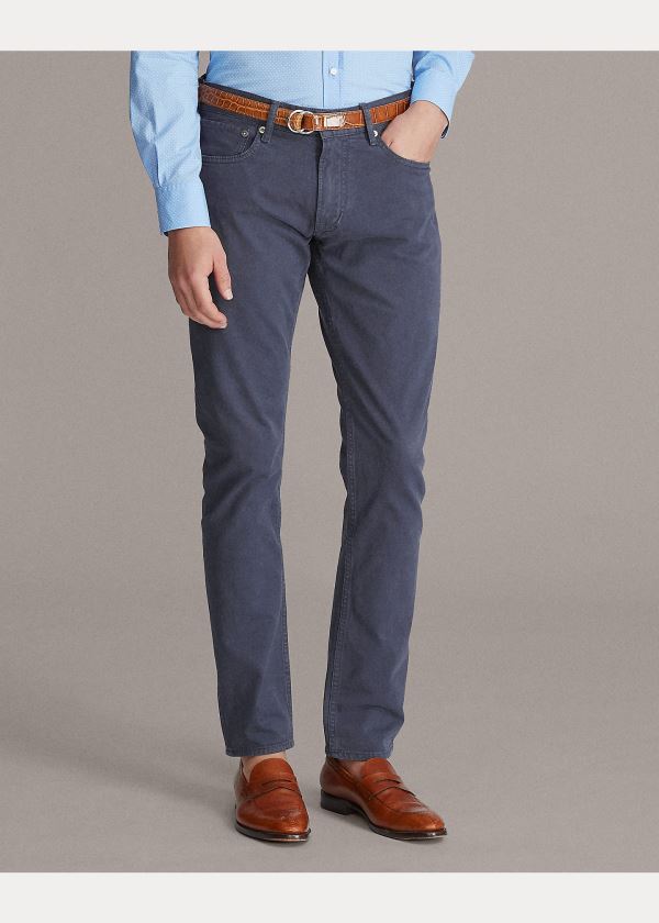 Ralph Lauren Slim Fit Stretch Jean Blankyt | Xhig5G4n