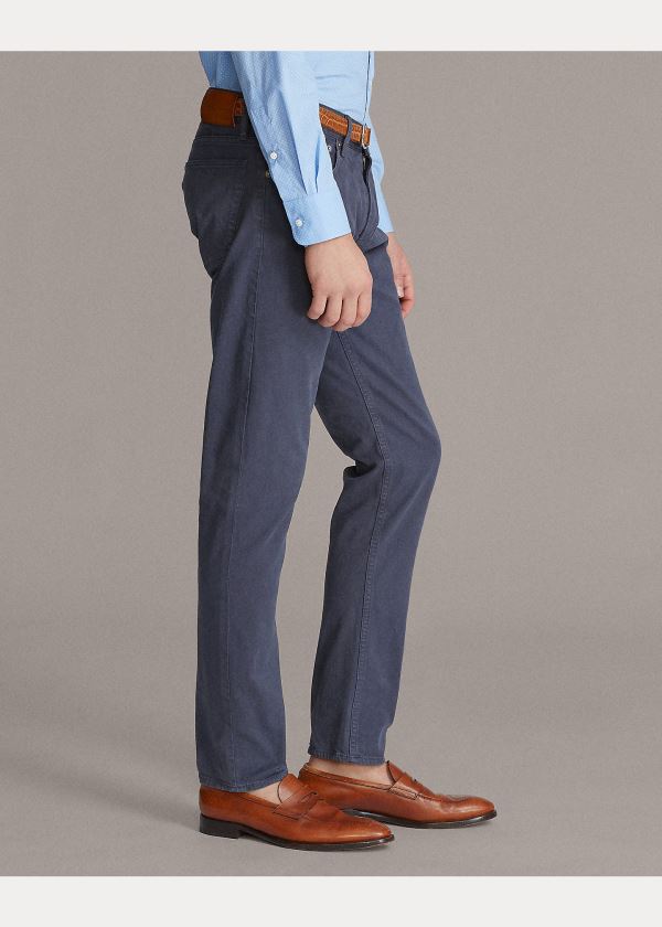 Ralph Lauren Slim Fit Stretch Jean Blankyt | Xhig5G4n