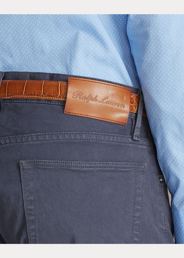 Ralph Lauren Slim Fit Stretch Jean Blankyt | Xhig5G4n