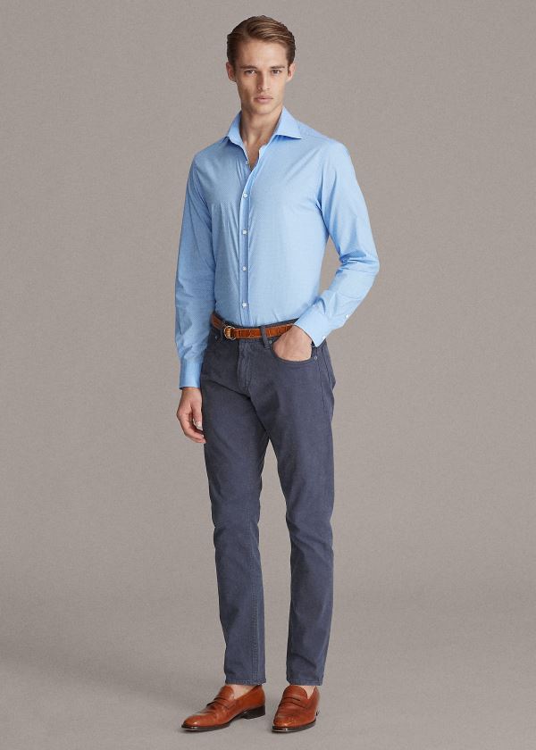 Ralph Lauren Slim Fit Stretch Jean Blankyt | Xhig5G4n