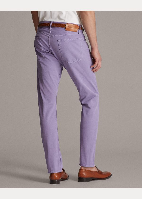 Ralph Lauren Slim Fit Stretch Jean Fialové | 3DvXwSOq