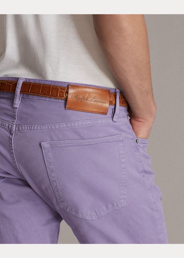 Ralph Lauren Slim Fit Stretch Jean Fialové | 3DvXwSOq