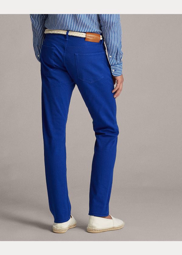 Ralph Lauren Slim Fit Stretch Jean Královská Modrá Blankyt | aE59crlY