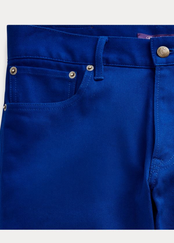 Ralph Lauren Slim Fit Stretch Jean Královská Modrá Blankyt | aE59crlY