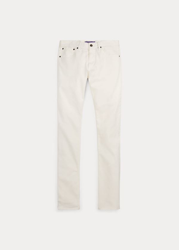 Ralph Lauren Slim Fit Stretch Jean Krém | 34ePqI5D