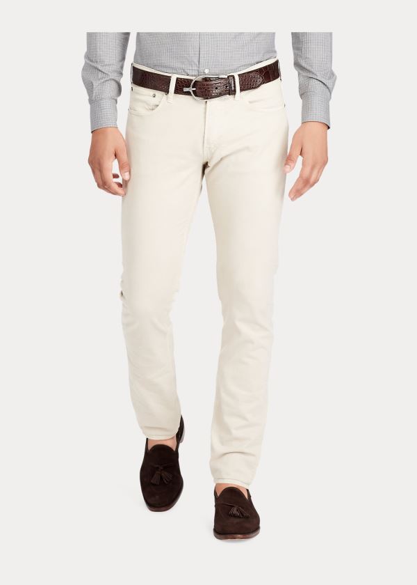Ralph Lauren Slim Fit Stretch Jean Krém | VK7NQB4h