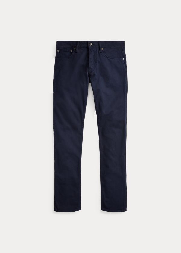 Ralph Lauren Slim Fit Stretch Jean Tmavě Blankyt | FsF9l226