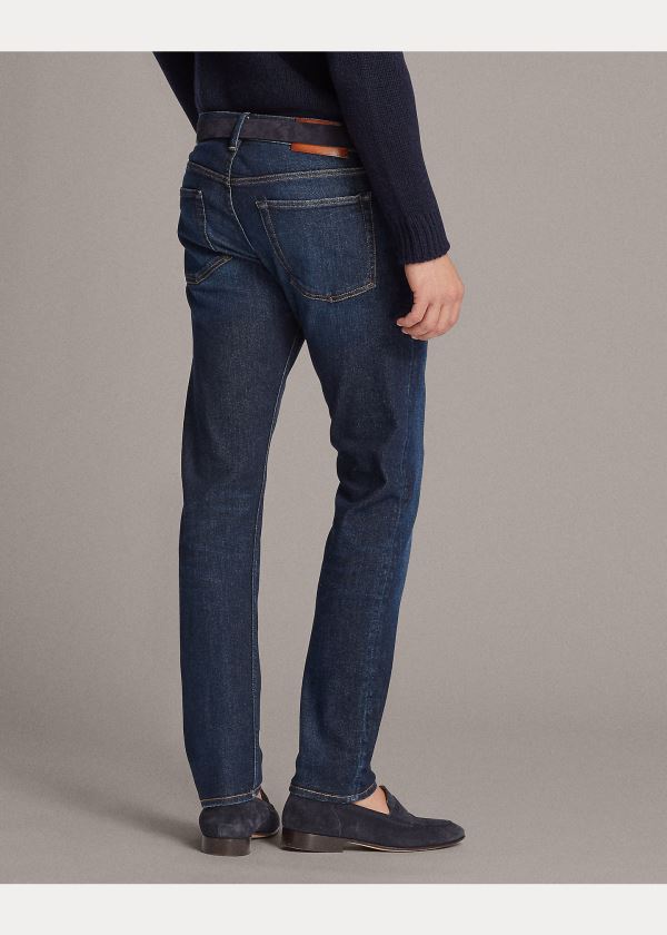 Ralph Lauren Slim Fit Stretch Jean Tmavě Blankyt Indigo | H8n4fMNL