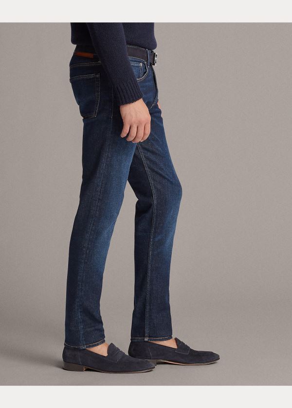 Ralph Lauren Slim Fit Stretch Jean Tmavě Blankyt Indigo | H8n4fMNL
