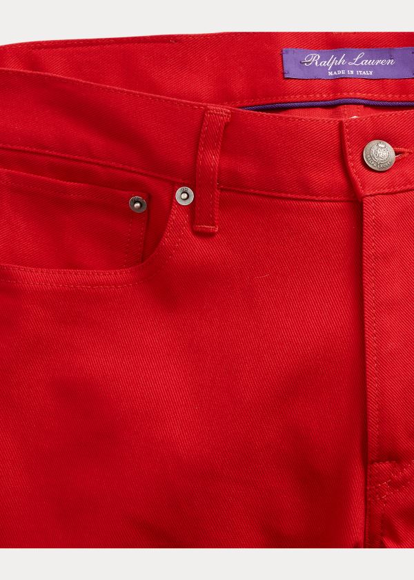Ralph Lauren Slim Fit Stretch Jean Červené | 5lxXYysb