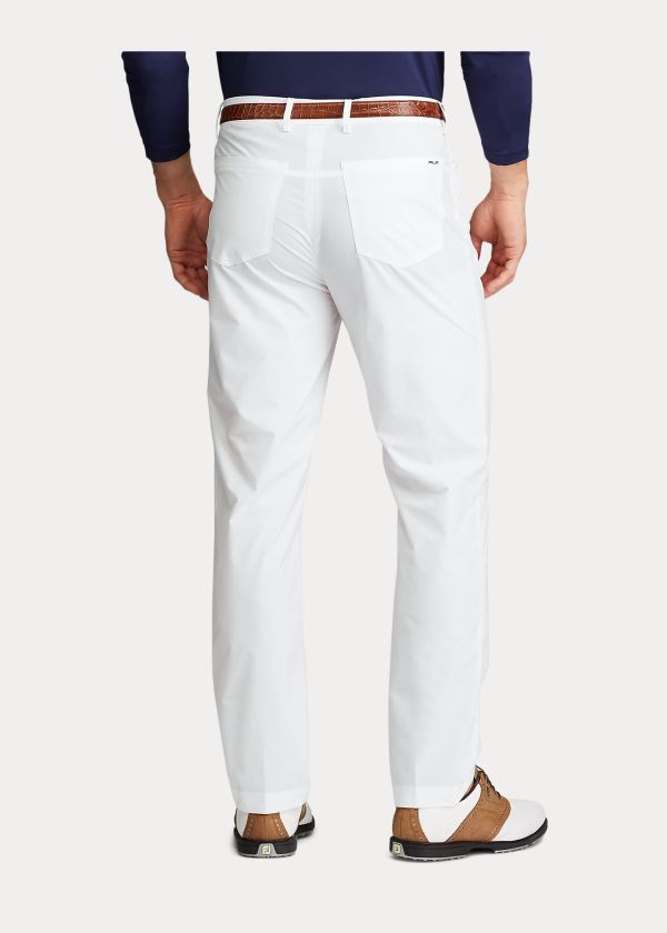 Ralph Lauren Slim Fit Stretch Pant Bílé | rxs312qM