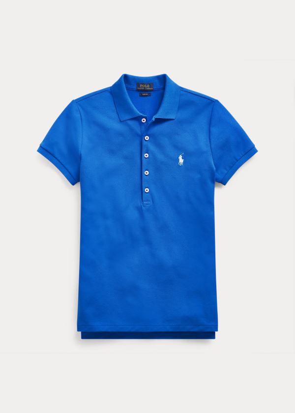Ralph Lauren Slim Fit Stretch Polo Shirt Blankyt | SrS8v6Yb