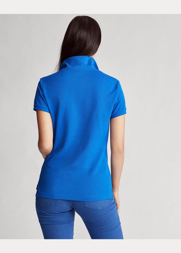 Ralph Lauren Slim Fit Stretch Polo Shirt Blankyt | SrS8v6Yb
