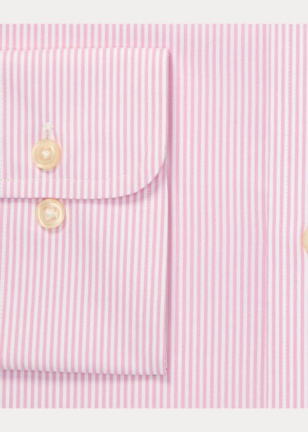 Ralph Lauren Slim Fit Striped Oxford Shirt Růžové Bílé | EIVEDw76