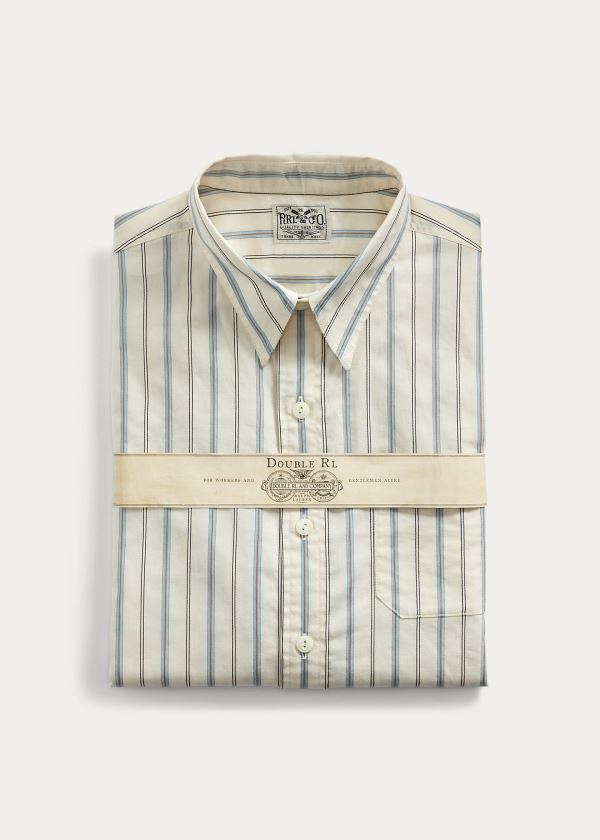 Ralph Lauren Slim Fit Striped Shirt Krém Viacfarebný | Vi0XSeWq
