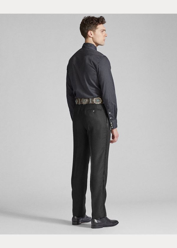 Ralph Lauren Slim Fit Tuxedo Trouser Černé | 9RmU28uM