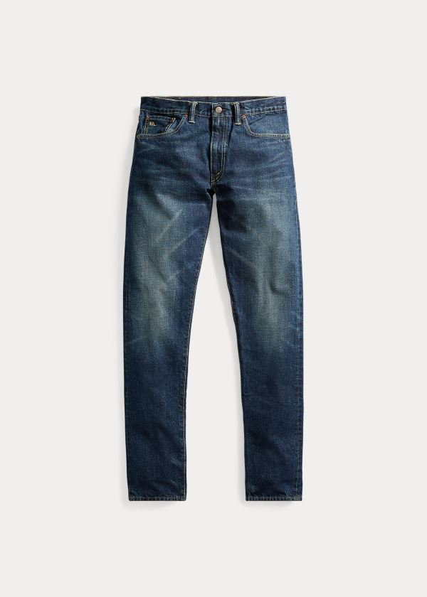Ralph Lauren Slim Narrow Jean Blankyt Blankyt Světle Modré | 8SKmr3ra